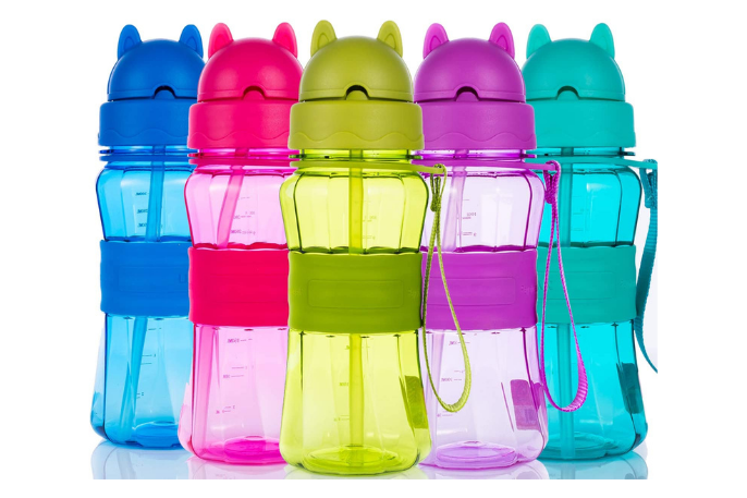 Botellas de agua reutilizables perfectas para salir con los peques